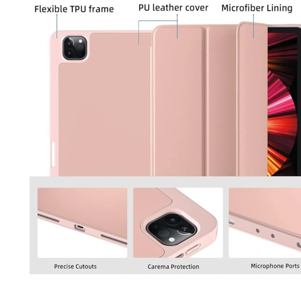 iPad Pro 11 Inch Case - Rose Pink